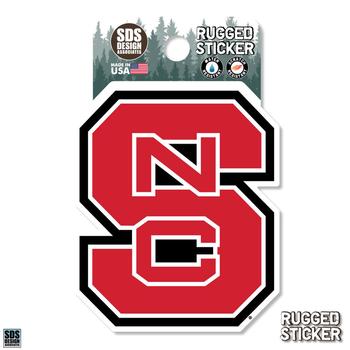 Rugged Sticker S Logo